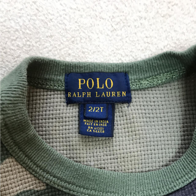 POLO RALPH LAUREN(ポロラルフローレン)の専用です★ ラルフローレン ロンT 2T キッズ/ベビー/マタニティのキッズ服男の子用(90cm~)(Tシャツ/カットソー)の商品写真