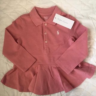 ラルフローレン(Ralph Lauren)の新品 ラルフ ポロシャツ 女の子(シャツ/カットソー)