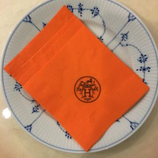 エルメス(Hermes)のまりまり様専用‼️エルメス 紙ナプキン4枚 ペーパーナプキン パーティー 未使用(テーブル用品)