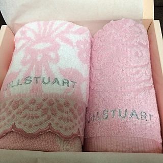 ジルスチュアート(JILLSTUART)のジルスチュアート ハンド、フェイスタオル(タオル/バス用品)