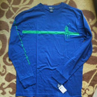 ポロラルフローレン(POLO RALPH LAUREN)の新品タグ付きラルフローレンロングTシャツ(Tシャツ/カットソー(七分/長袖))