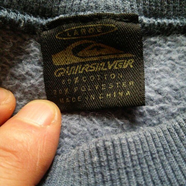 激レア  90s カナダ製　QUIKSILVER スウェット