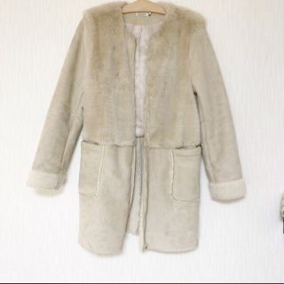 ザラ(ZARA)の＊M様専用＊stradivarius ムートンコート (ムートンコート)