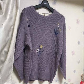 ソルベリー(Solberry)のsoulberry 刺繍ニット(ニット/セーター)