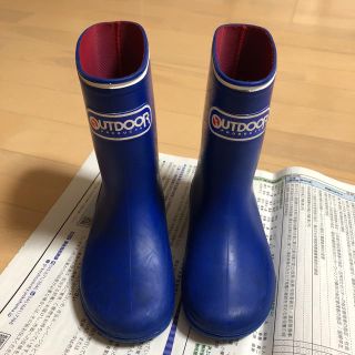 アウトドアプロダクツ(OUTDOOR PRODUCTS)のアウトドア キッズ 長靴 16㎝(長靴/レインシューズ)