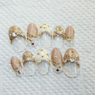 フレンチ♥綺麗系ネイル コスメ/美容のネイル(つけ爪/ネイルチップ)の商品写真