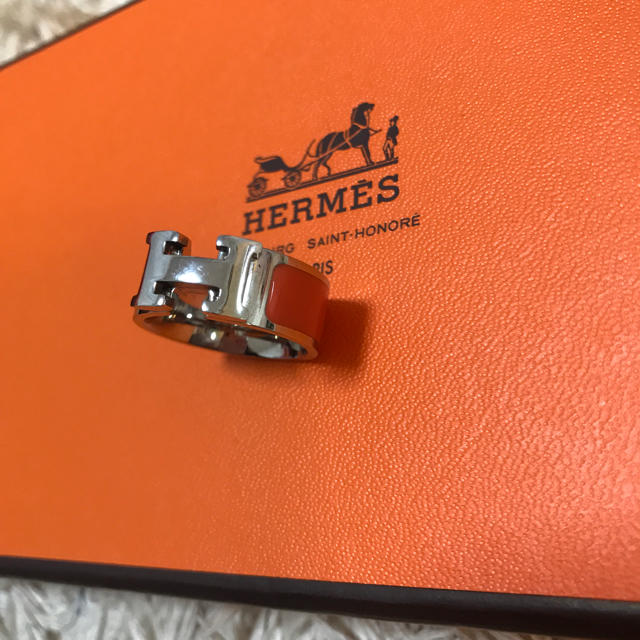 Hermes(エルメス)の【確実正規品】エルメス☆指輪&スカーフリング レディースのアクセサリー(リング(指輪))の商品写真