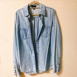 トップショップ(TOPSHOP)のコットンシャツ(シャツ/ブラウス(長袖/七分))