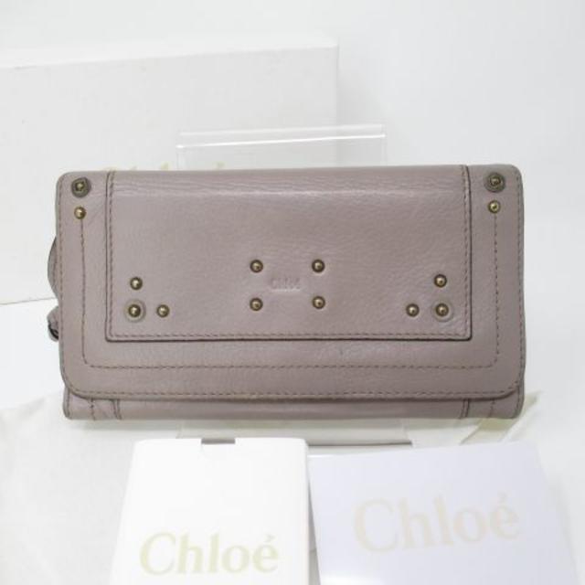 Chloe(クロエ)の★限界価格・お得★クロエ★中古品　レザー　長財布　財布 レディースのファッション小物(財布)の商品写真