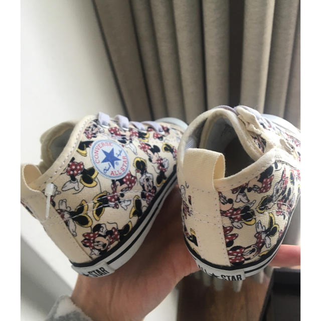 CONVERSE(コンバース)のコンバース☆ミニー スニーカー キッズ/ベビー/マタニティのベビー靴/シューズ(~14cm)(スニーカー)の商品写真