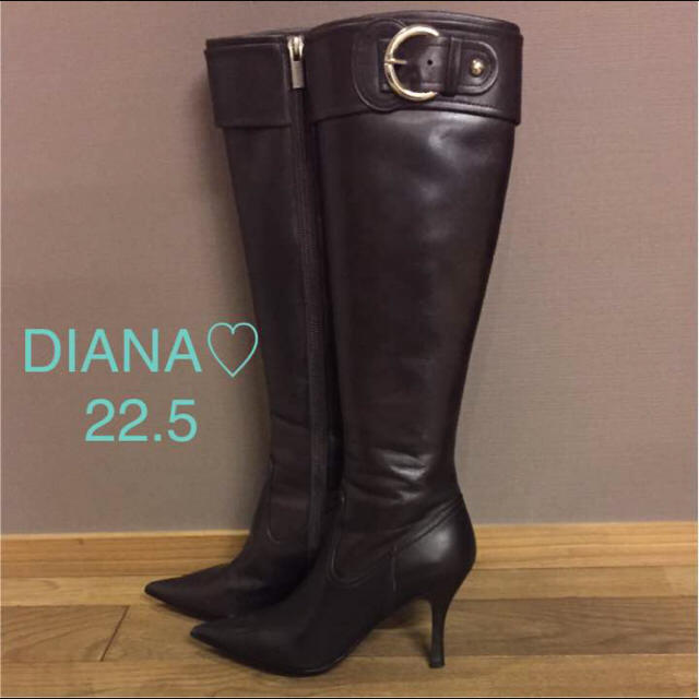 DIANA(ダイアナ)のDIANA♡ 本革 ロングブーツ コールハーン 卑弥呼 リーガル ICB ザラ レディースの靴/シューズ(ブーツ)の商品写真