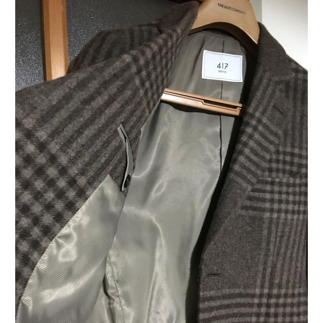 EDIFICE(エディフィス)の【未使用品】期間限定値下げ❗️チェスターコート 417エディフィス メンズのジャケット/アウター(チェスターコート)の商品写真
