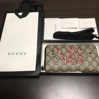 グッチ(Gucci)のgucci 財布 スネーク グッチ 長財布(長財布)