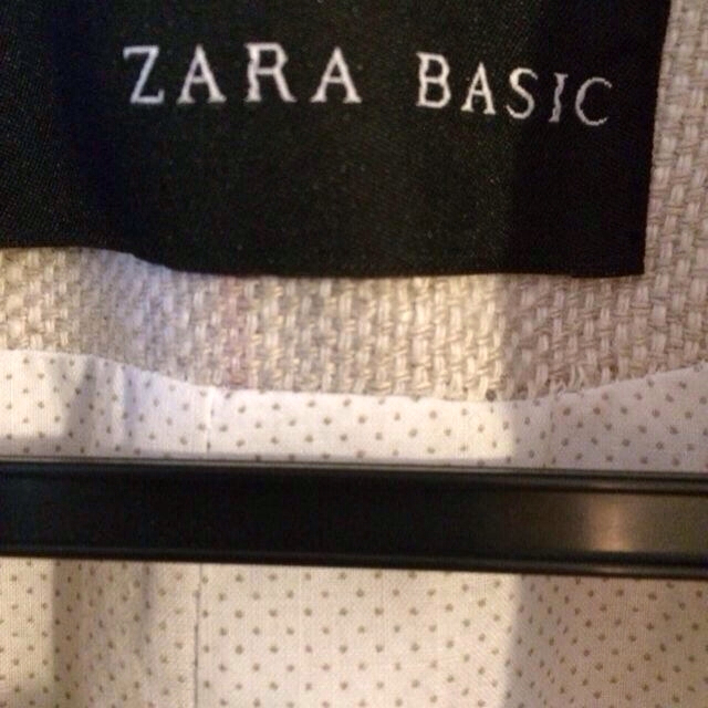 ZARA(ザラ)のZARA♡リネン×レザーブルゾン レディースのジャケット/アウター(ブルゾン)の商品写真