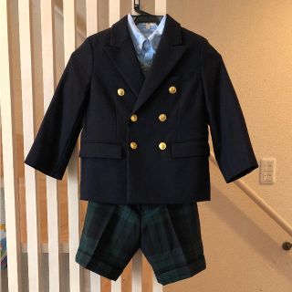 ポロラルフローレン(POLO RALPH LAUREN)のMeeeeさん専用 ラルフローレン 金ボタン スーツ(ドレス/フォーマル)