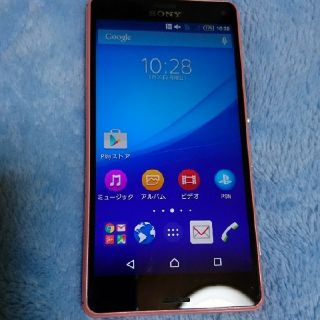 ソニー(SONY)のdocomo Xperia a4 ピンク(スマートフォン本体)