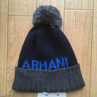 アルマーニ ジュニア(ARMANI JUNIOR)の【ゆあさん専用】アルマーニのニット帽(帽子)