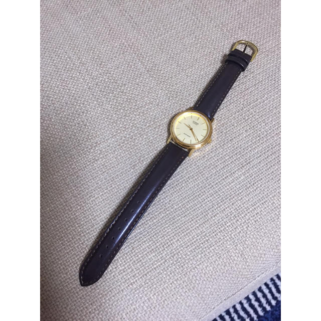 CASIO(カシオ)のCASIO チープカシオ 腕時計 ダークブラウン レディースのファッション小物(腕時計)の商品写真