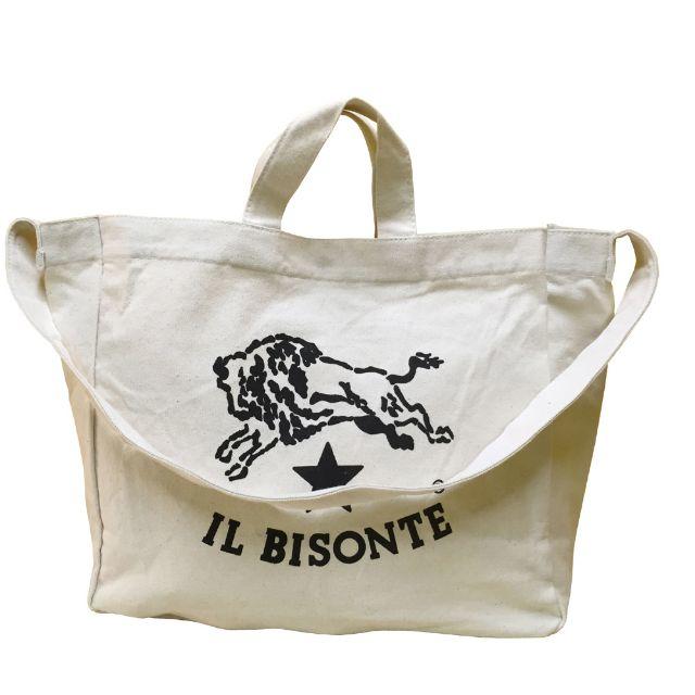 IL BISONTE イルビゾンテ トートバッグ ホワイト | フリマアプリ ラクマ