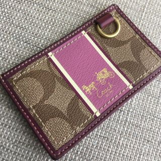 コーチ(COACH)のCOACH カード&パスケース(名刺入れ/定期入れ)