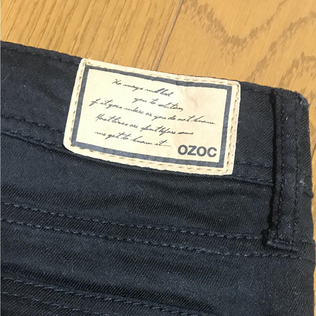 OZOC(オゾック)のozoc スキニーパンツ ブラック 38 レディースのパンツ(スキニーパンツ)の商品写真