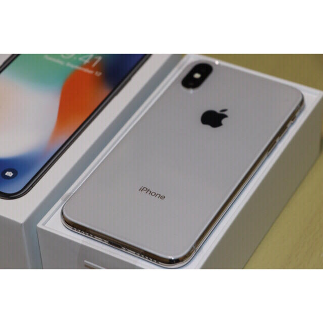 新品 SIMフリー iPhoneX 64GB