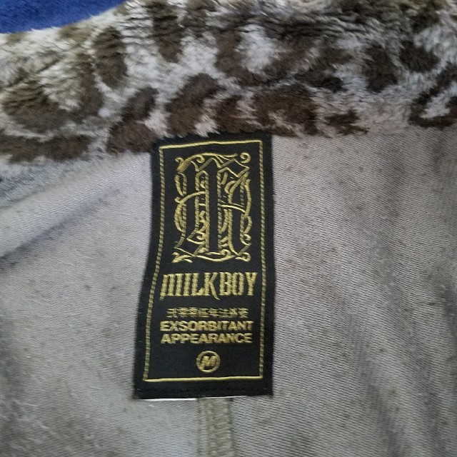 MILKBOY(ミルクボーイ)のMILKBOY　ヒョウ柄ブルゾン メンズのジャケット/アウター(ブルゾン)の商品写真