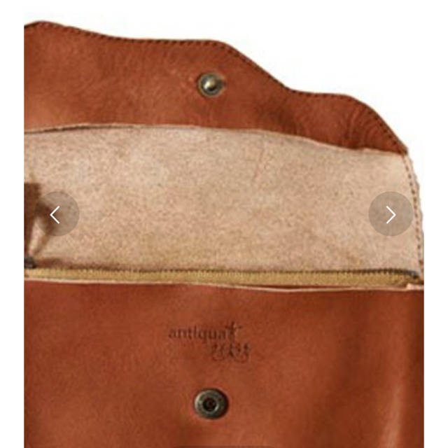 antiqua(アンティカ)のアンティカ 本革長財布 レディースのファッション小物(財布)の商品写真