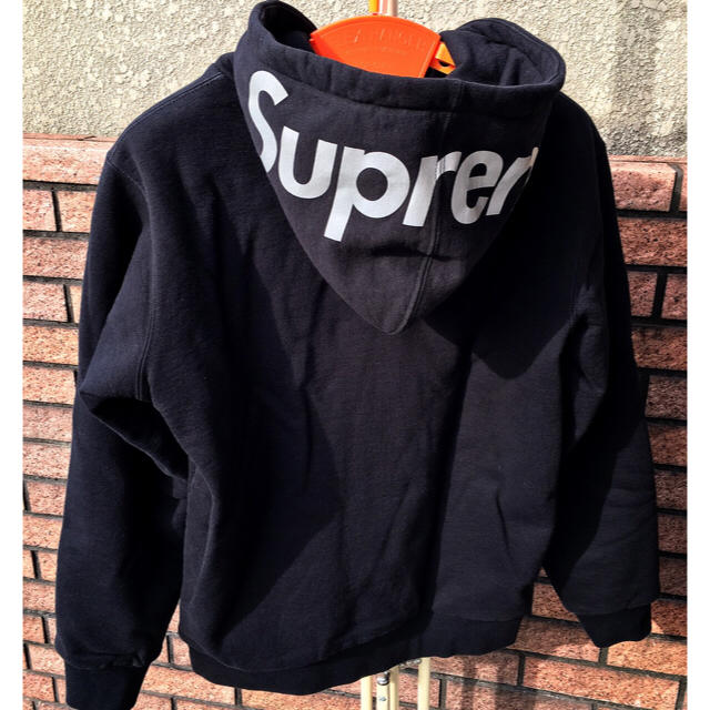 Supreme HOOD LOGO THERMAL ZIP-UP hoodieメンズ