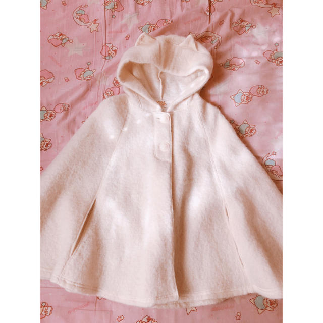 MILK(ミルク)の【土日限定大値下げ】 MILK CAT CAPE ホワイト  レディースのジャケット/アウター(ポンチョ)の商品写真