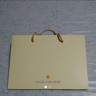 MALULANI HAWAII 紙袋(ショップ袋)
