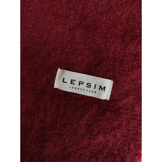 LEPSIM(レプシィム)のLEPSIM レプシィム リバーシブル マフラー レディースのファッション小物(マフラー/ショール)の商品写真