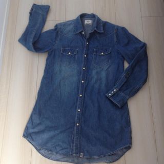 アズールバイマウジー(AZUL by moussy)のアズールダンガリーシャツ(シャツ/ブラウス(長袖/七分))