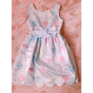 ミルク(MILK)の【ゆきいちごさま専用】MILK DOLL HEART PRINCESS 新品(ひざ丈ワンピース)