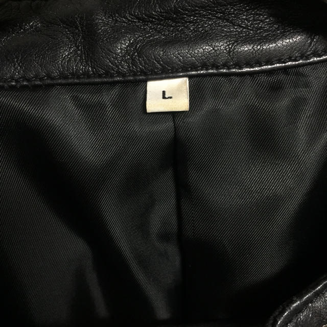 MUJI (無印良品)(ムジルシリョウヒン)の無印良品 ライダースジャケット 羊革 レディースのジャケット/アウター(ライダースジャケット)の商品写真