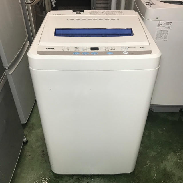 ⭐︎SANYO⭐︎全自動洗濯機 6kg 美品 大阪市内配達無料 ⭐︎SANYO⭐︎全自動洗濯機 6kg 美品 大阪市内配達無料