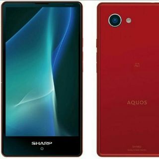 シャープ(SHARP)のnon樣専用 SH-M03 AQUOS mini 赤2台 白１台 計3台(スマートフォン本体)