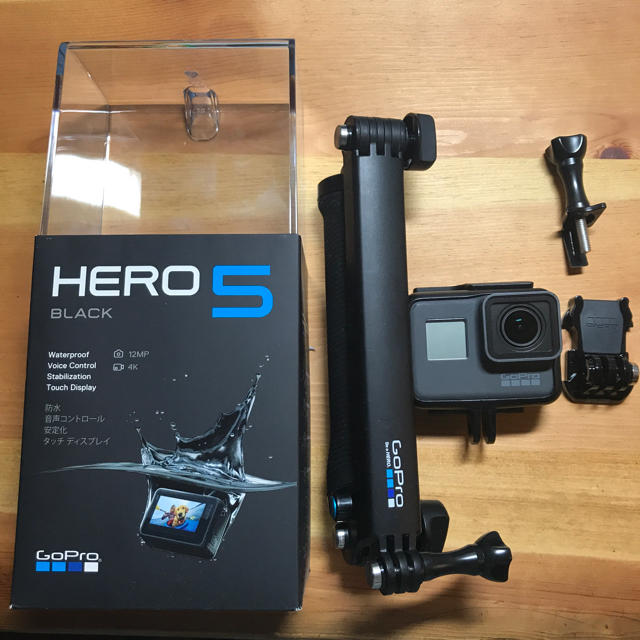 GoPro(ゴープロ)のGoProHERO5 スマホ/家電/カメラのカメラ(コンパクトデジタルカメラ)の商品写真