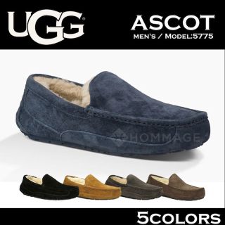 アグ(UGG)の人気新品未使用☆UGGアグ男性用アスコート☆モカシン(スリッポン/モカシン)