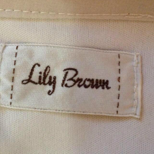 Lily Brown(リリーブラウン)のリリーブラウン ワンピ＋つけ襟 レディースのワンピース(ひざ丈ワンピース)の商品写真