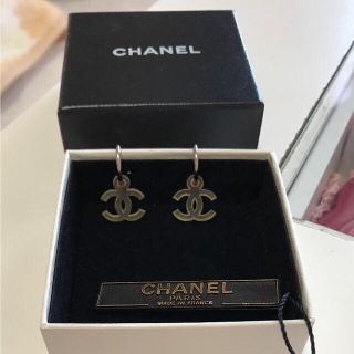 シャネル(CHANEL)のシャネル  ココ 透明ピアス(ピアス)