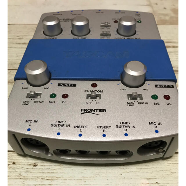 TASCAM/USB Audio/MIDI interface/US-122 楽器のDTM/DAW(オーディオインターフェイス)の商品写真