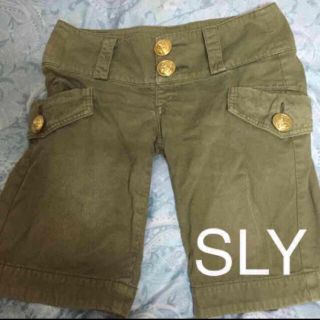 スライ(SLY)の発送不可 安室奈美恵 愛用 SLY ミリタリー カーゴパンツ XS ♡オススメ♡(ワークパンツ/カーゴパンツ)