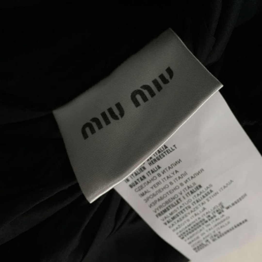 MIU MIU(ミュウミュウ)のmiumiu ミュウミュウ フリル ワンピース レディースのワンピース(ミニワンピース)の商品写真