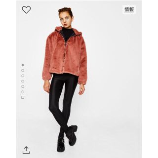 ベルシュカ(Bershka)のフェイクファージャケット(ブルゾン)