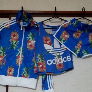 adidas - adidas originals farm パイナップル柄 セットアップの通販