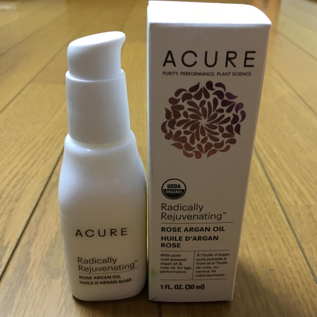 Acure アキュア アルガンオイル 30ml 新品 コスメ/美容のスキンケア/基礎化粧品(フェイスオイル/バーム)の商品写真