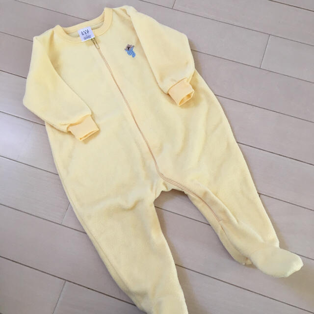 babyGAP(ベビーギャップ)のbaby gap☆スリーパーロンパース☺︎S キッズ/ベビー/マタニティのベビー服(~85cm)(カバーオール)の商品写真