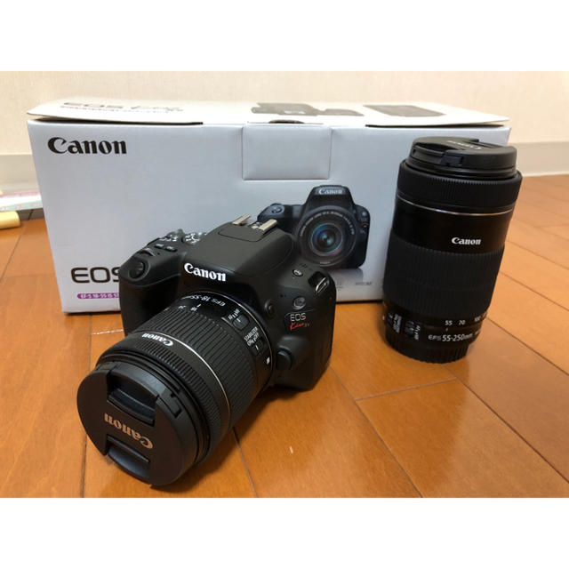 【 開梱 設置?無料 】 - Canon Canon ダブルズームキット X9 kiss  EOS デジタル一眼
