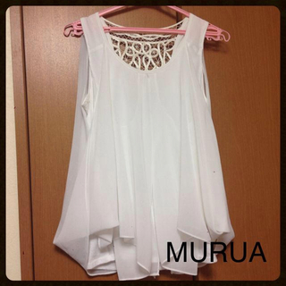ムルーア(MURUA)のMURUA トップス(Tシャツ(半袖/袖なし))